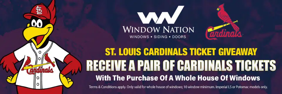 Window Nation Proud Partner of The St Louis Cardinals